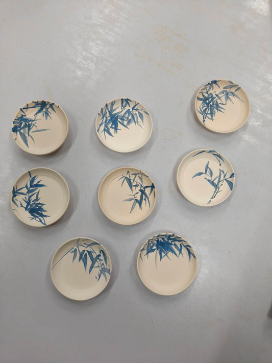Hand-Painted Ceramic Tray
